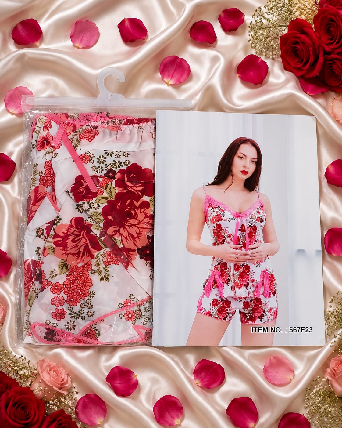 Floral Printed 2-Piece Sleepwear Set